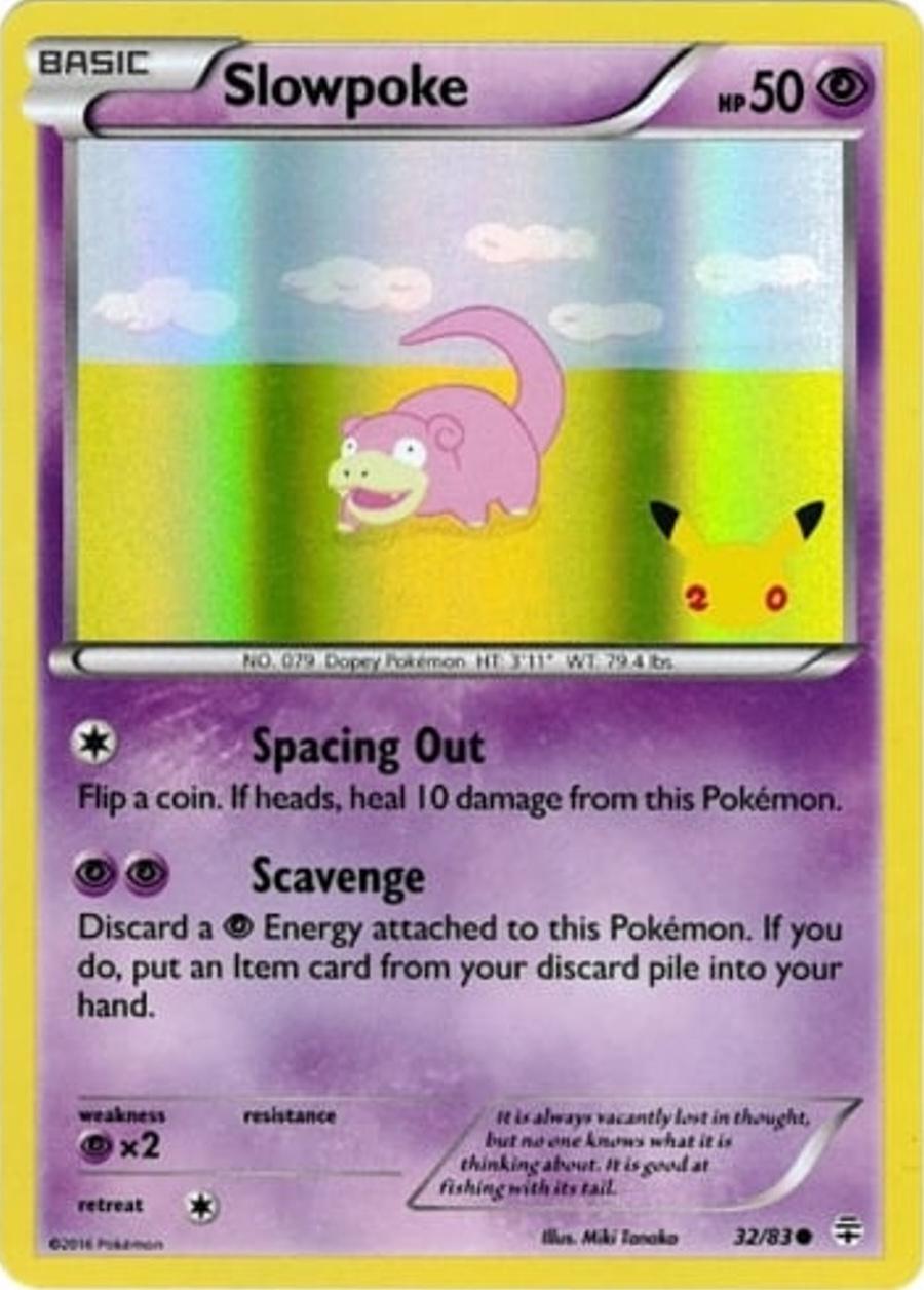 Slowpoke [20th Anniversary] #32