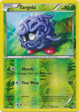 Tangela [Reverse Holo] #8