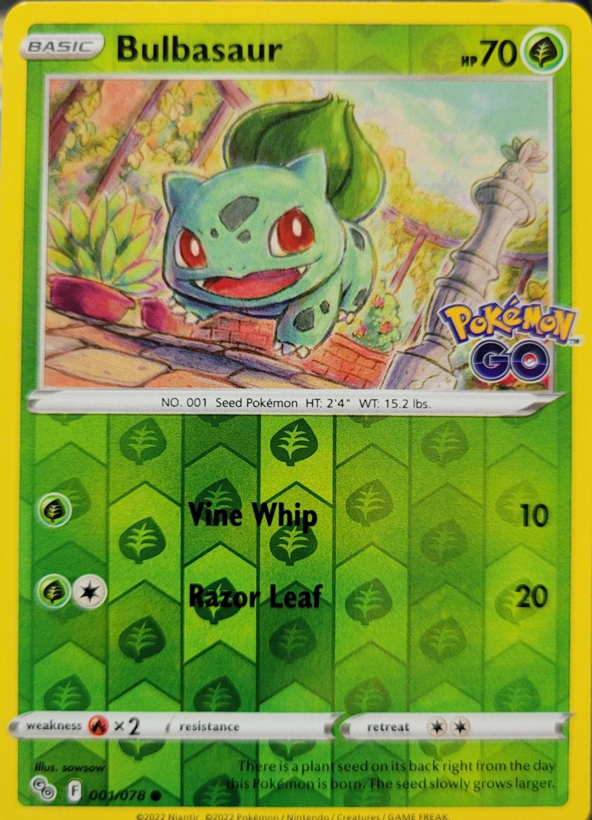 Bulbasaur [Reverse Holo] #1