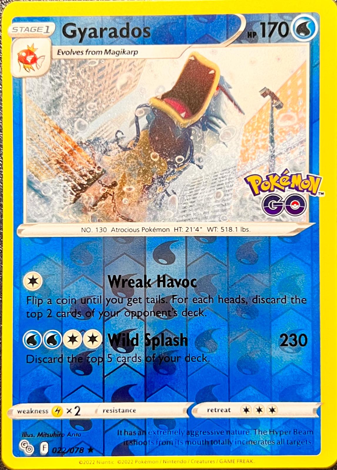 Gyarados [Reverse Holo] #22
