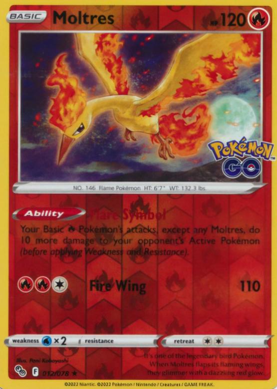 Moltres [Reverse Holo] #12