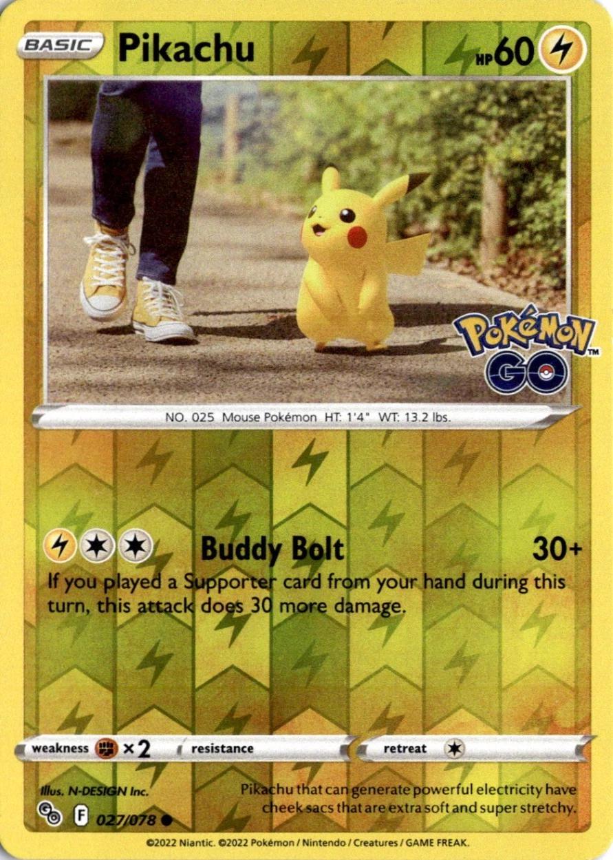 Pikachu [Reverse Holo] #27