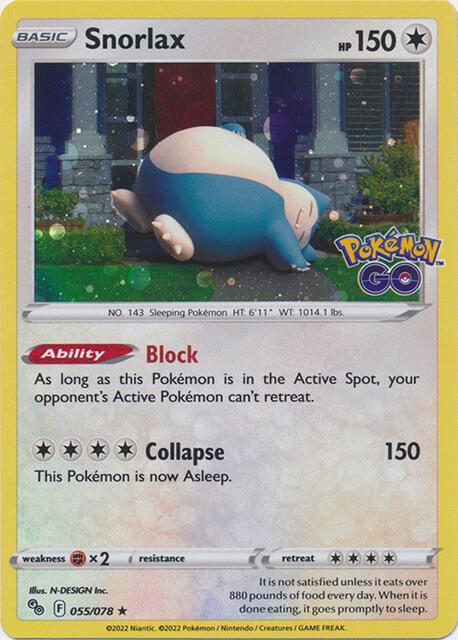Snorlax [Cosmos Holo] #55