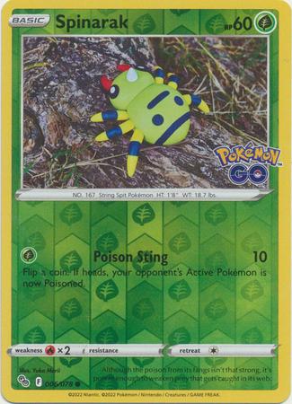 Spinarak [Reverse Holo] #6