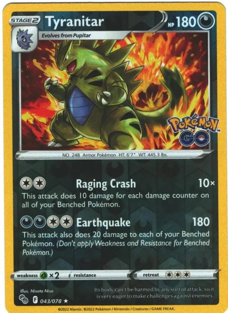 Tyranitar [Reverse Holo] #43