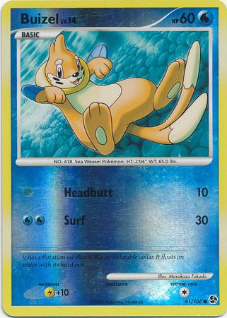 Buizel [Reverse Holo] #61