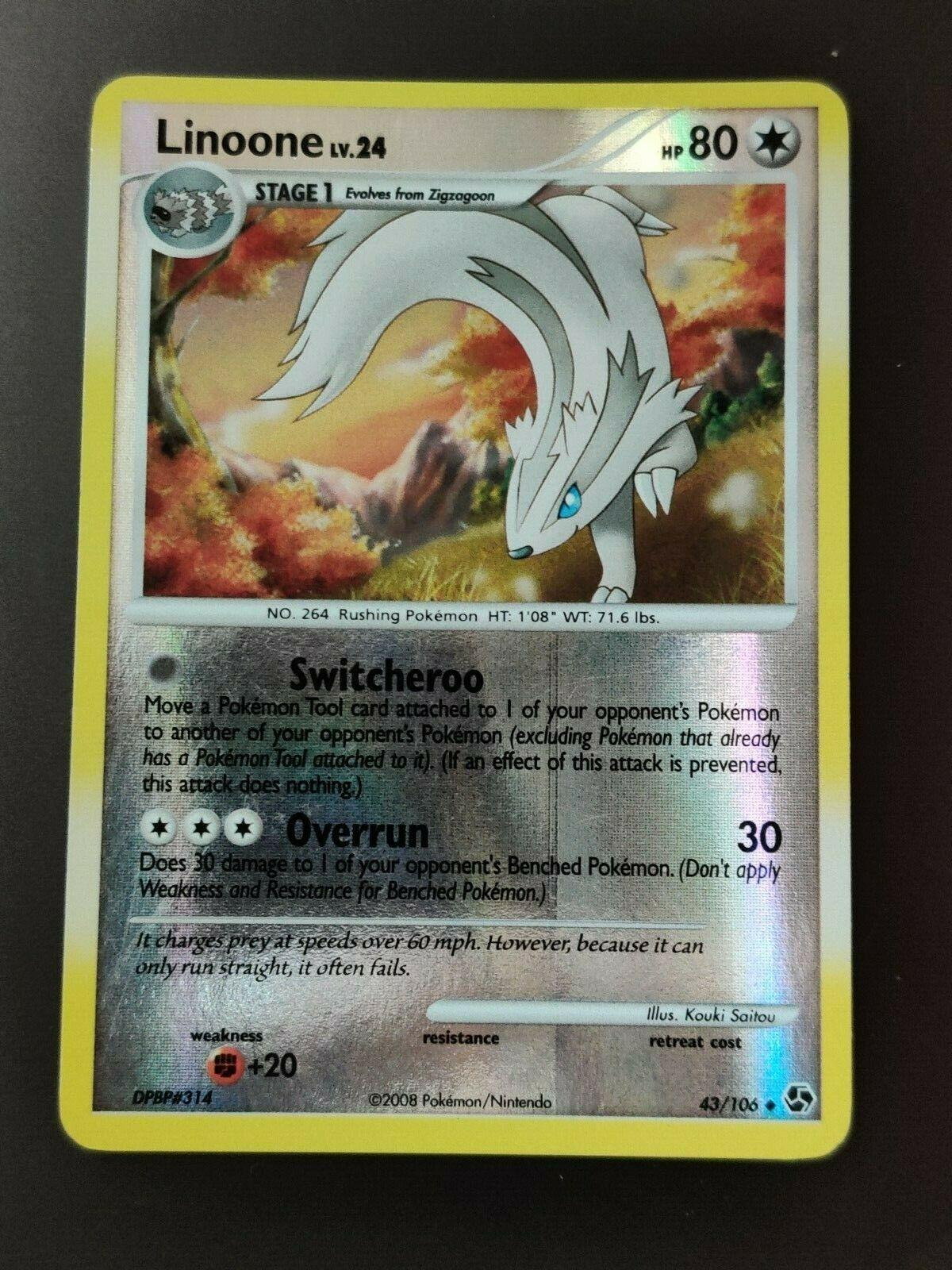 Linoone [Reverse Holo] #43