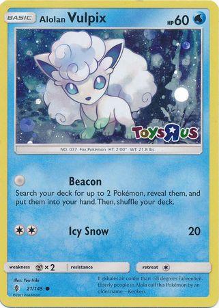 Alolan Vulpix [Toys 'R Us] #21