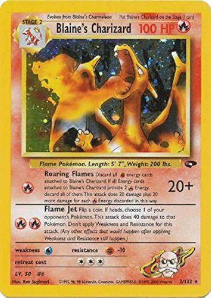Blaine's Charizard #2