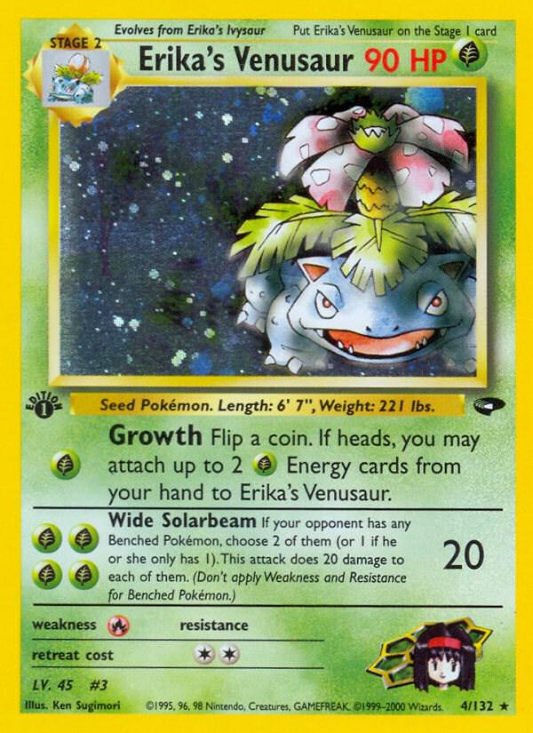 Erika's Venusaur [1st Edition] #4
