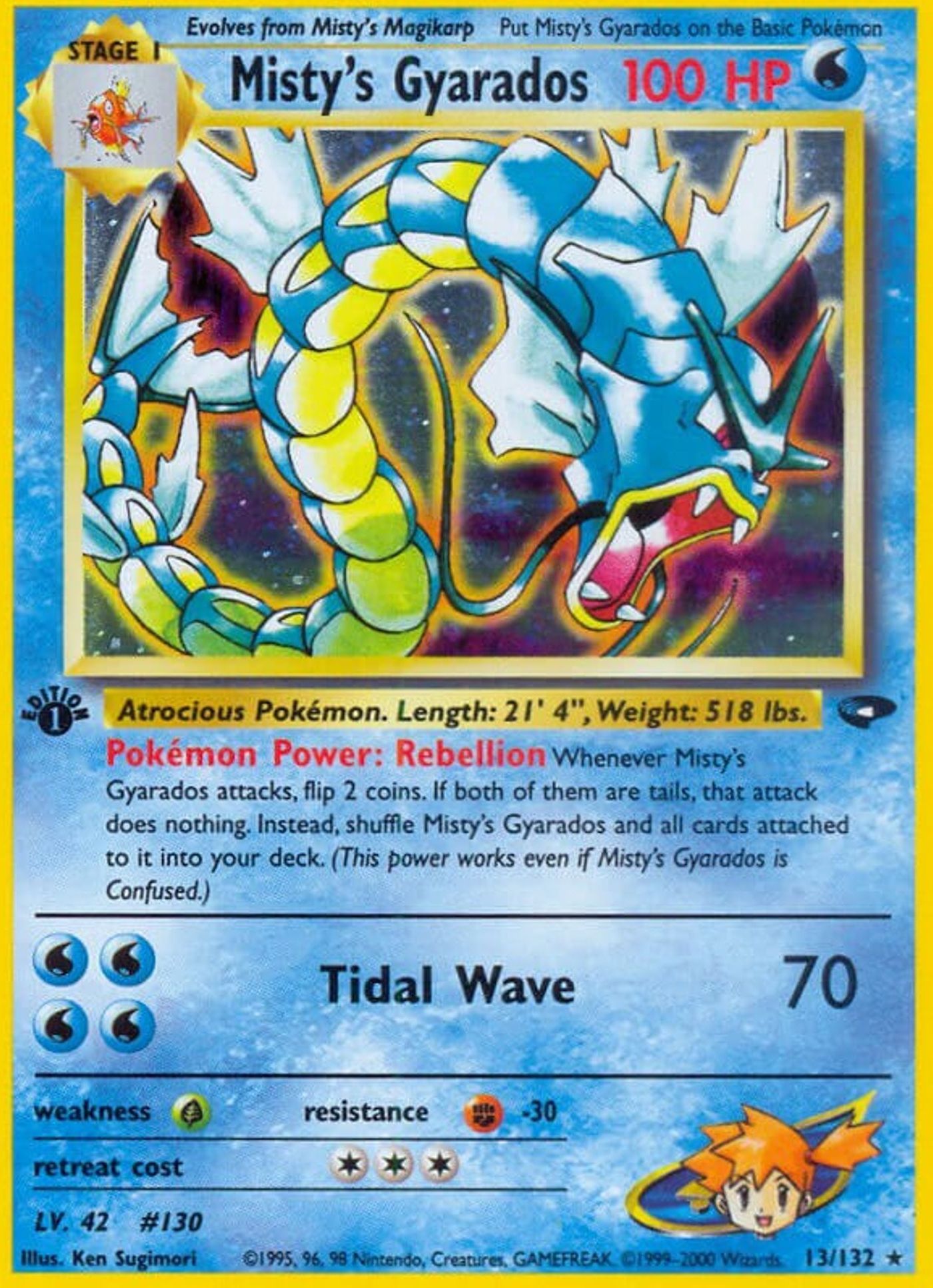 Misty's Gyarados #13
