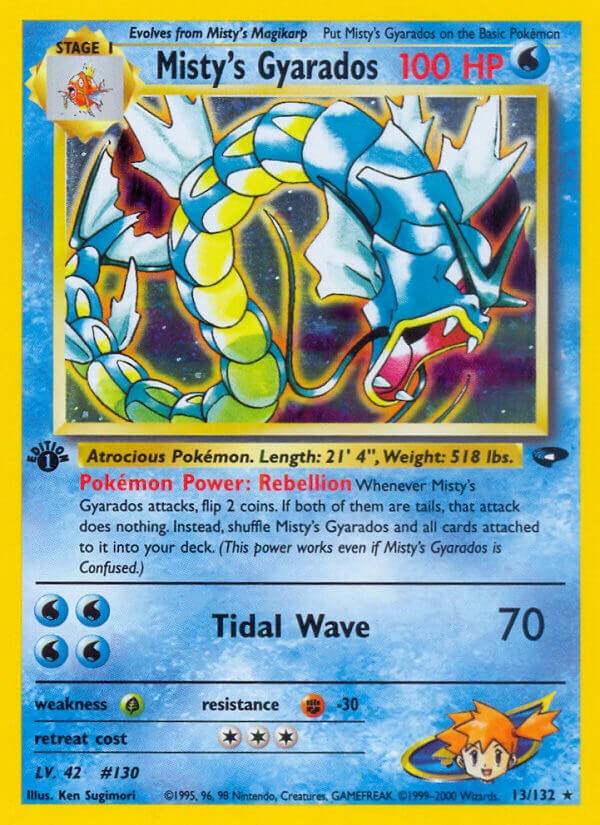 Misty's Gyarados [1st Edition] #13