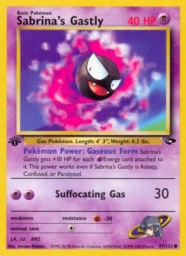 Sabrina's Gastly [1st Edition] #97