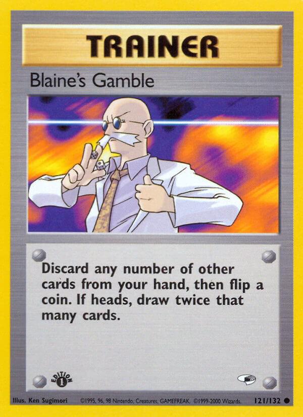 Blaine's Gamble [1st Edition] #121