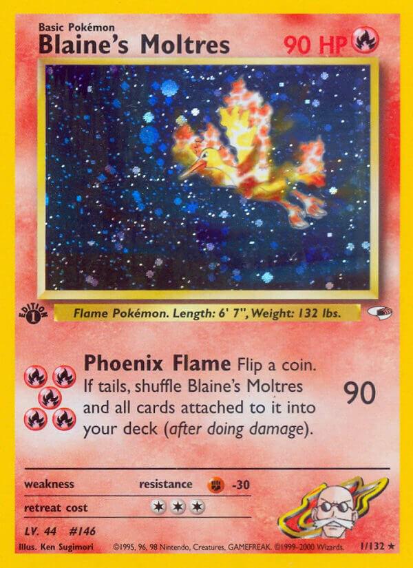 Blaine's Moltres [1st Edition] #1