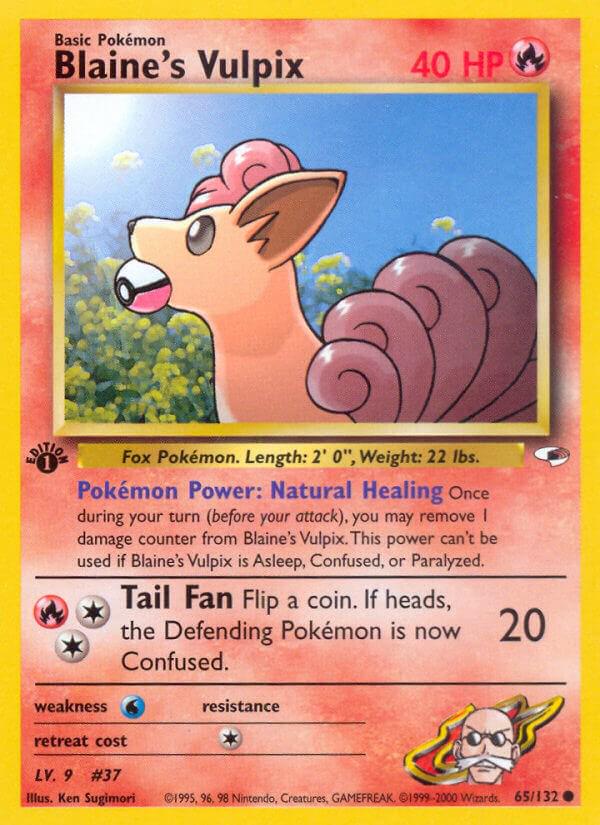 Blaine's Vulpix [1st Edition] #65