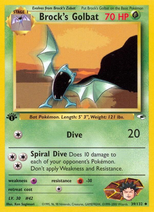 Brock's Golbat [1st Edition] #39