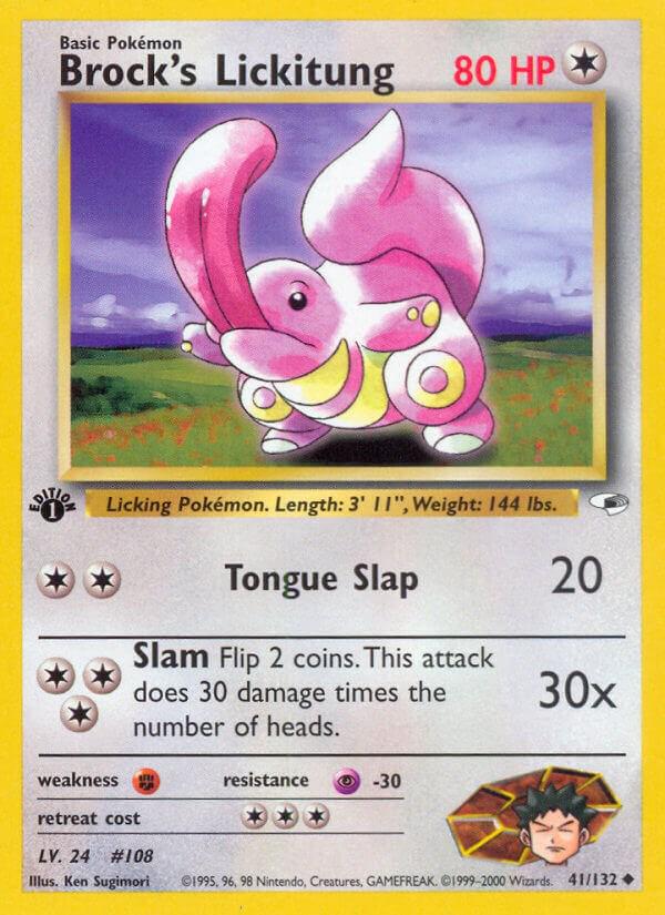 Brock's Lickitung [1st Edition] #41