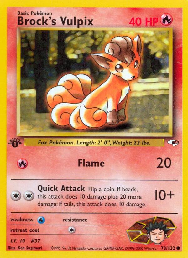 Brock's Vulpix [1st Edition] #73