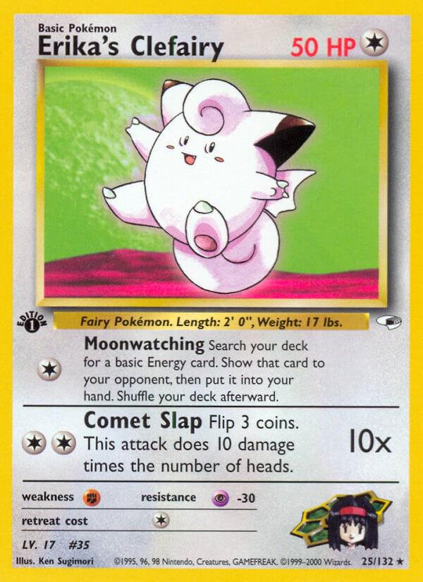 Erika's Clefairy [1st Edition] #25