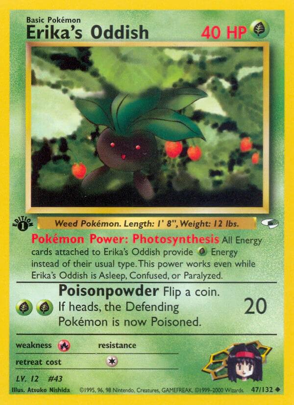 Erika's Oddish [1st Edition] #47