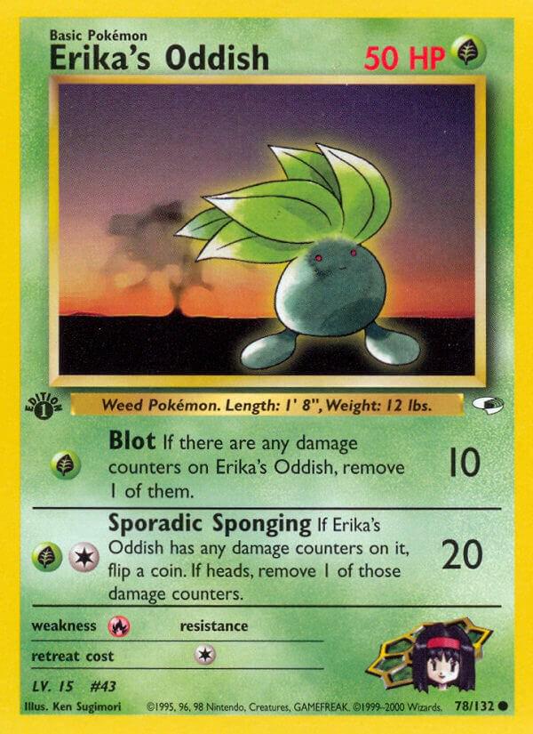Erika's Oddish [1st Edition] #78