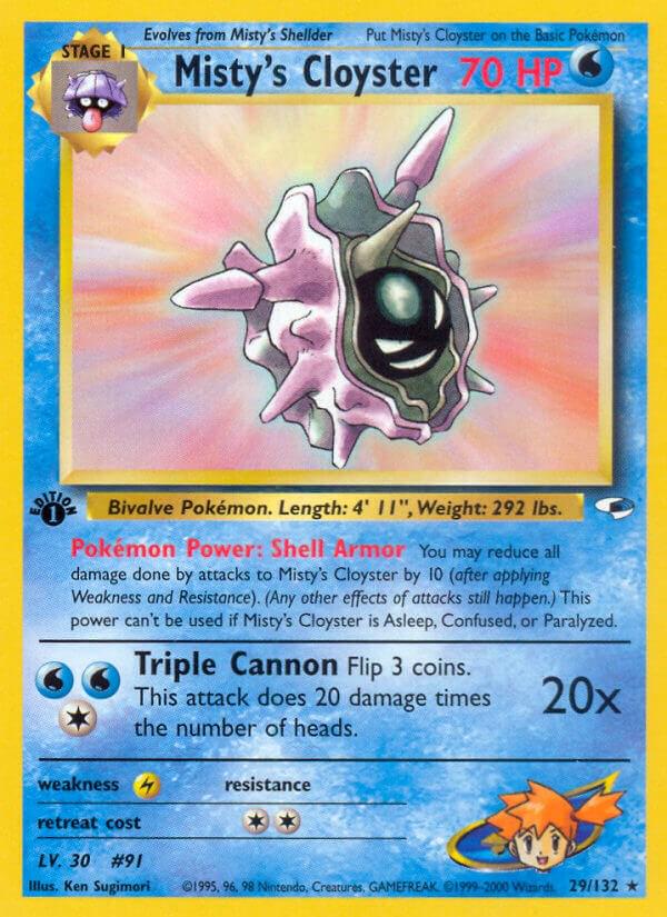 Misty's Cloyster [1st Edition] #29