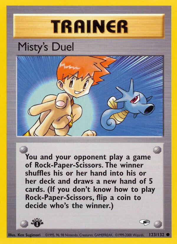 Misty's Duel [1st Edition] #123