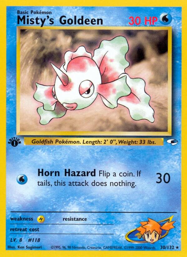 Misty's Goldeen [1st Edition] #30