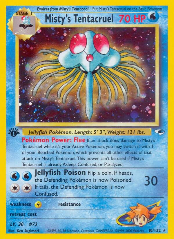 Misty's Tentacruel [1st Edition] #10