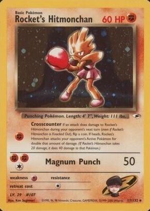 Rocket's Hitmonchan #11