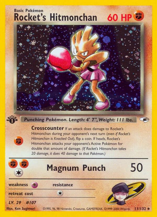 Rocket's Hitmonchan [1st Edition] #11