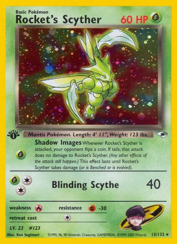 Rocket's Scyther [1st Edition] #13