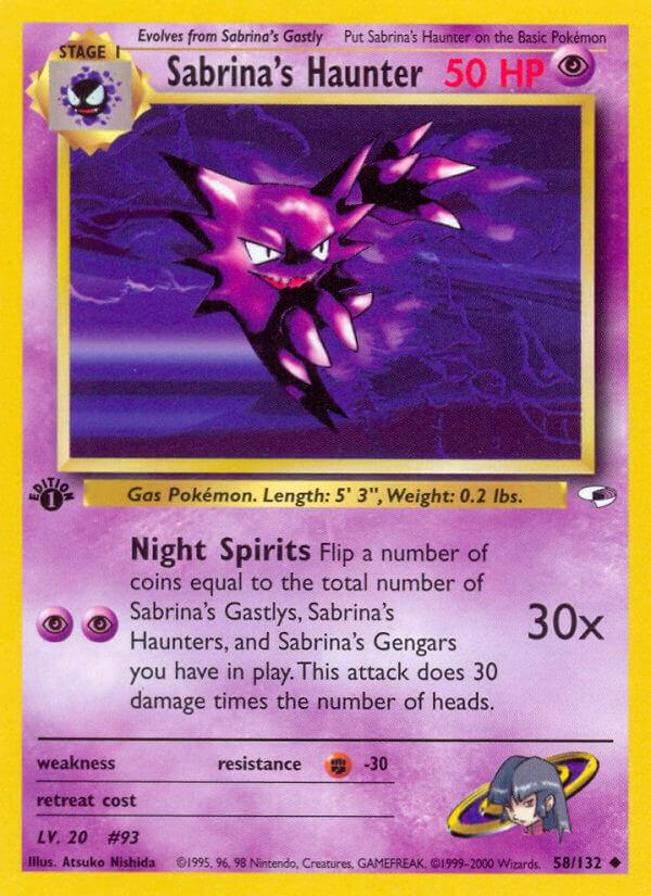 Sabrina's Haunter [1st Edition] #58