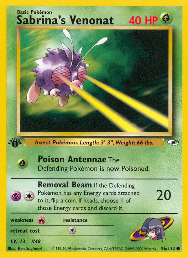 Sabrina's Venonat [1st Edition] #96