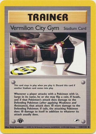 Vermillion City Gym [1st Edition] #120