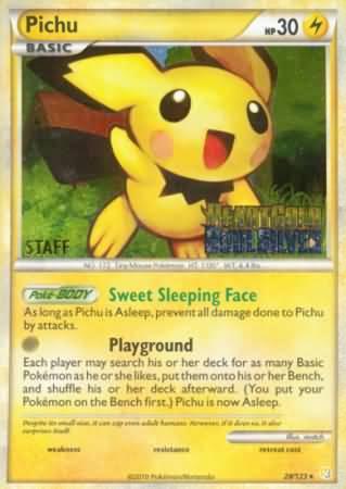 Pichu [Prerelease Staff] #28