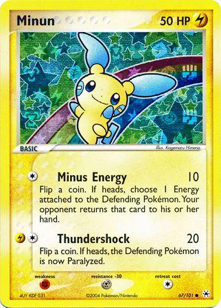 Minun [Reverse Holo] #67