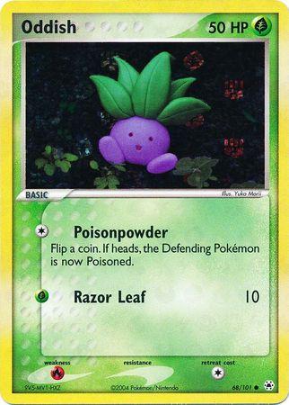Oddish [Reverse Holo] #68