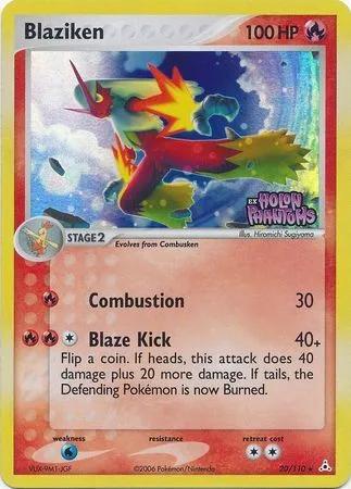 Blaziken [Reverse Holo] #20