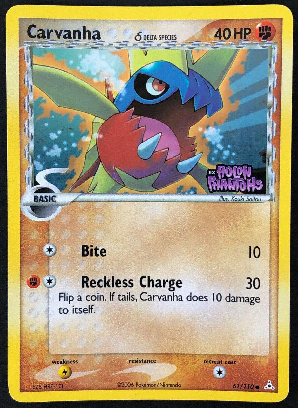 Carvanha [Reverse Holo] #61