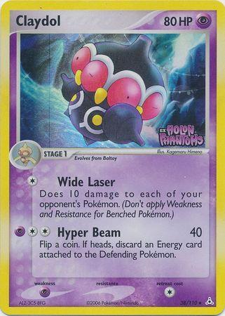 Claydol [Reverse Holo] #38