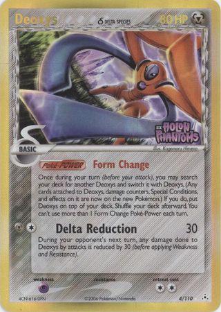 Deoxys [Defense] [Reverse Holo] #4