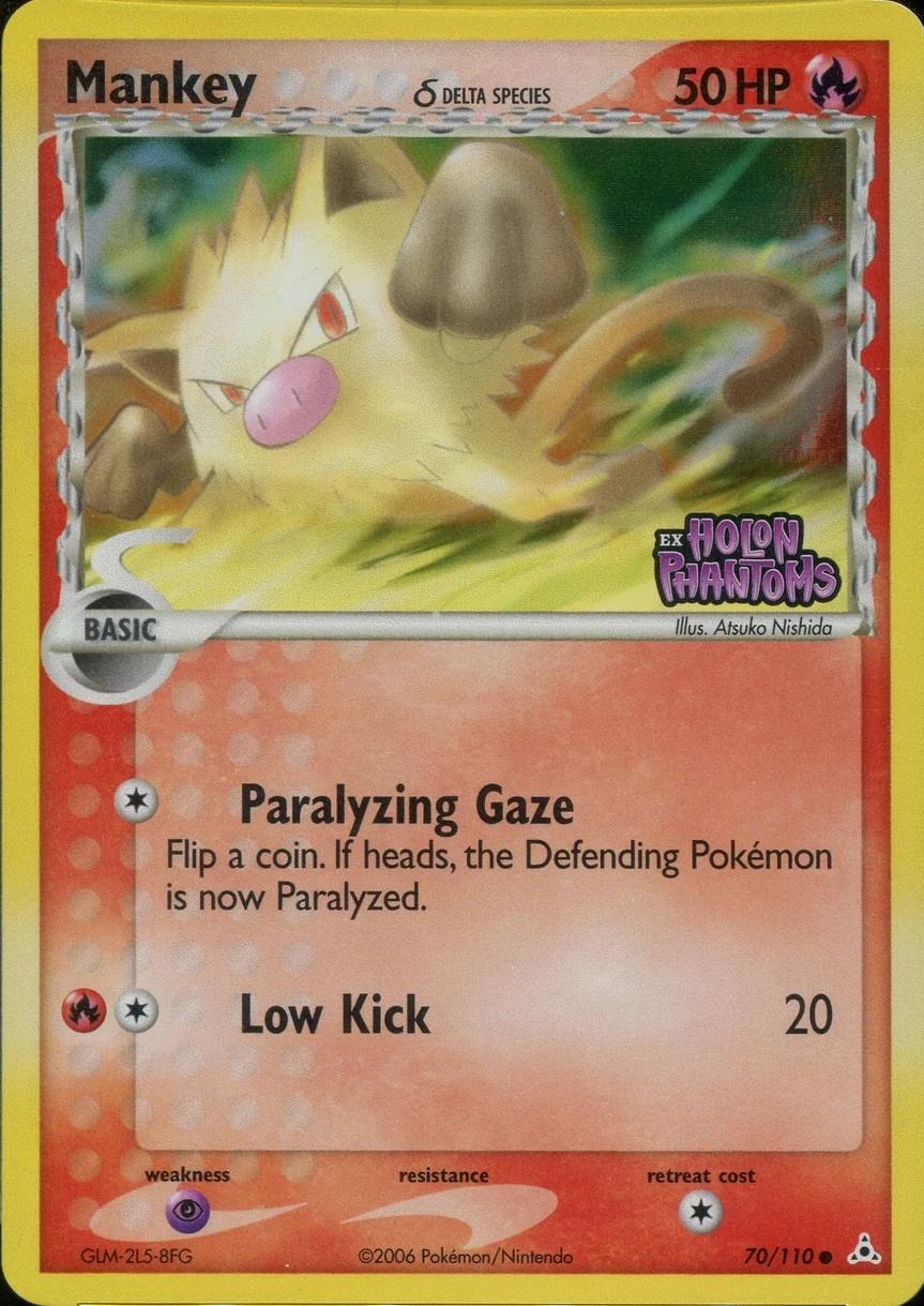 Mankey [Reverse Holo] #70