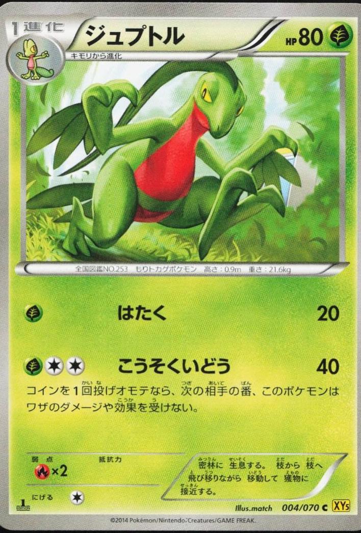 Grovyle [1st Edition] #4