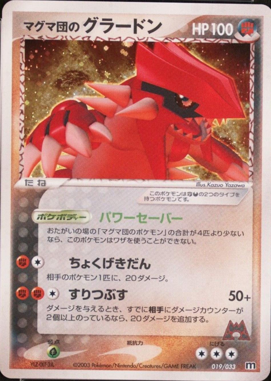 Groudon-Holo #19