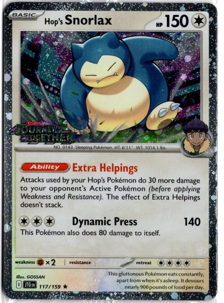 Hop's Snorlax [Cosmos Holo] #117