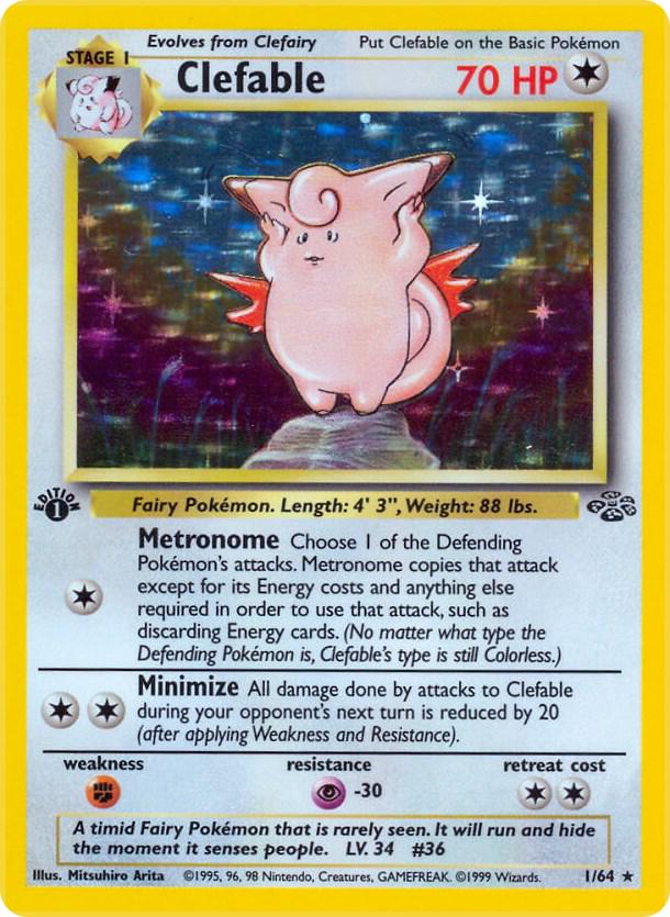 Clefable [1st Edition] #1