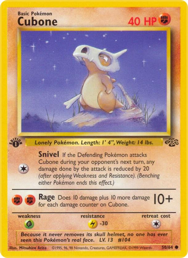 Cubone [1st Edition] #50