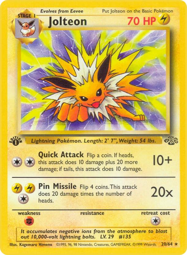 Jolteon [1st Edition] #20